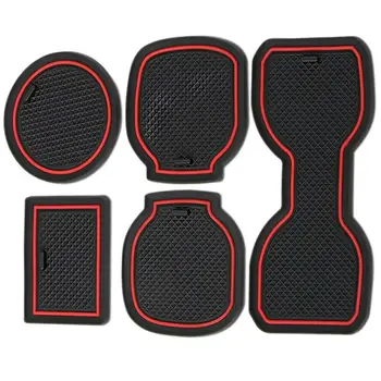 

18Pcs Armrest Storage Box Slot Mat Center Console Pad For Tacoma Parts Car