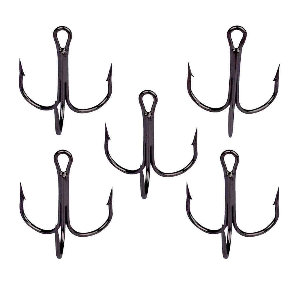 Stainless Steel Short Shank Treble Hooks 4X O'Shaughnessy 25pk Strong