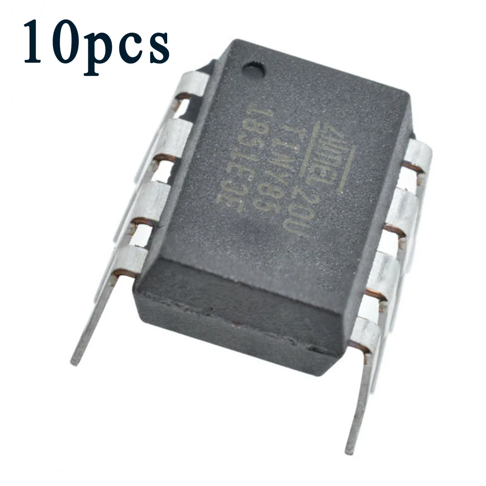 10* серый ATTINY85-20PU Tiny85-20PU DIP-8 чип электронный компонент ИС поставки