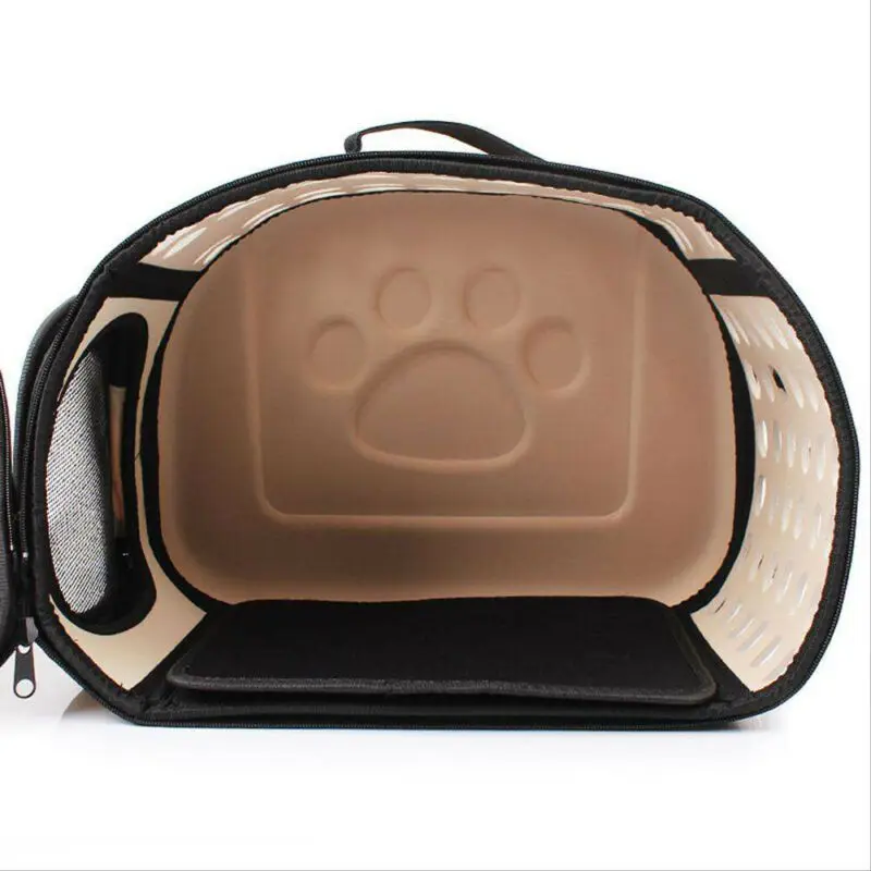 Dog Cat Pet Puppy Fabric Portable Carrier Crate Kennel Bag Cage Folding Travel