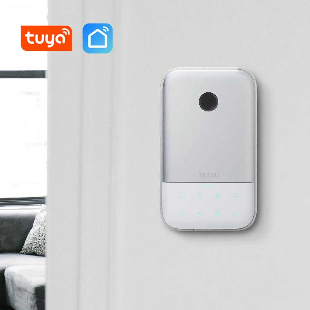Cerradura de llave inteligente Tuya, caja de almacenamiento de aleación de aluminio, contraseña dinámica inalámbrica, Bluetooth, segura, a prueba de agua