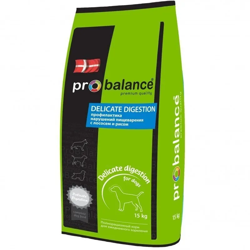 Корм для собак Probalance Digestion c лососем 15 кг|Dog Dry Food ...