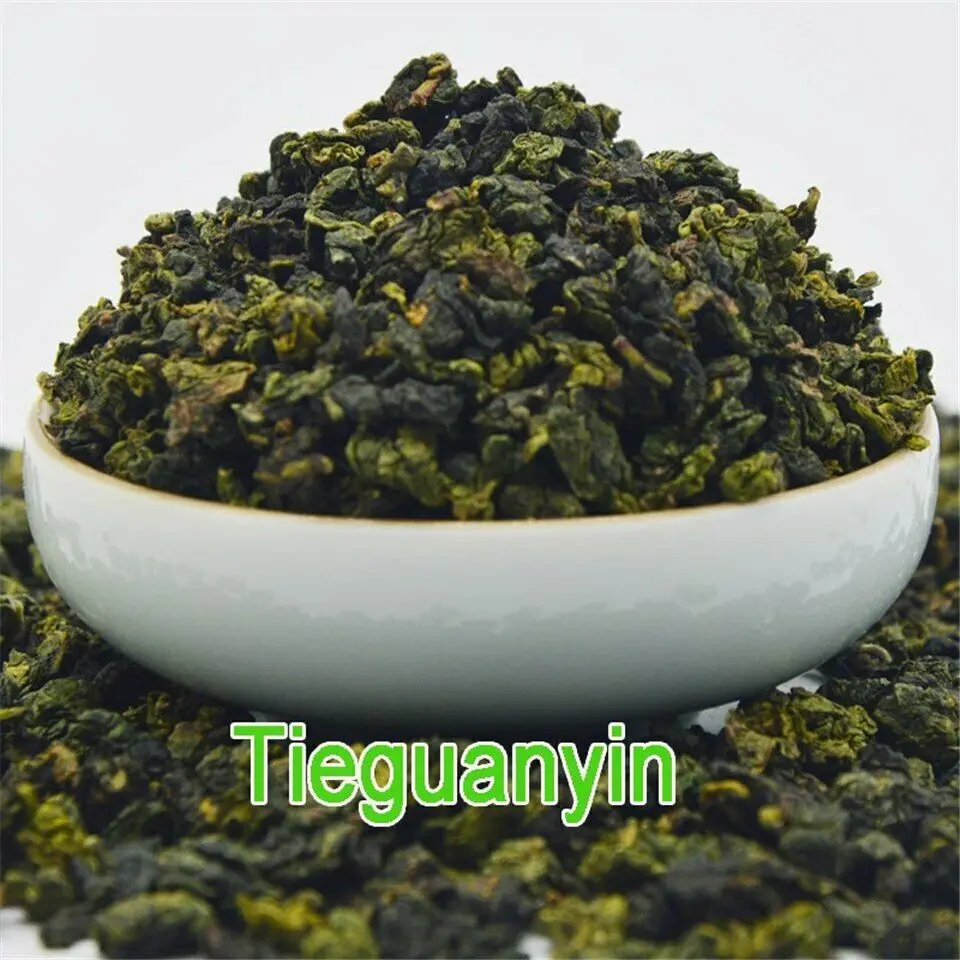 Чай Tie Kuan Yin, превосходный чай улун, 1725 органический чай Tiguanin, китайский зеленый чай для похудения, забота о здоровье
