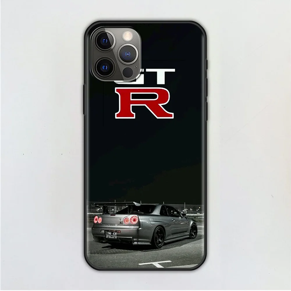 Sport Car GTR Phone Case For Apple iPhone 11 13  12 Pro Max Mini XR X 7 6S 8 Plus XS SE(2020) Protector Fundas best cases for iphone 13 