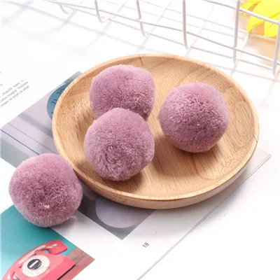 Fluffy 50mm Pom Poms for Crafts and Home Decor