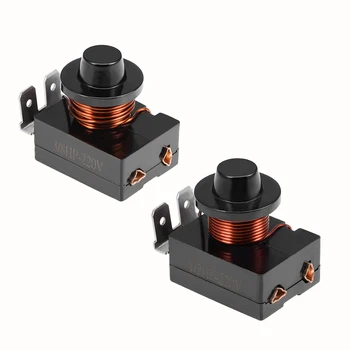 

uxcell Refrigerator Starter Relay 220V Compressor Replacement Part for Various Brands Fridges and Coolers