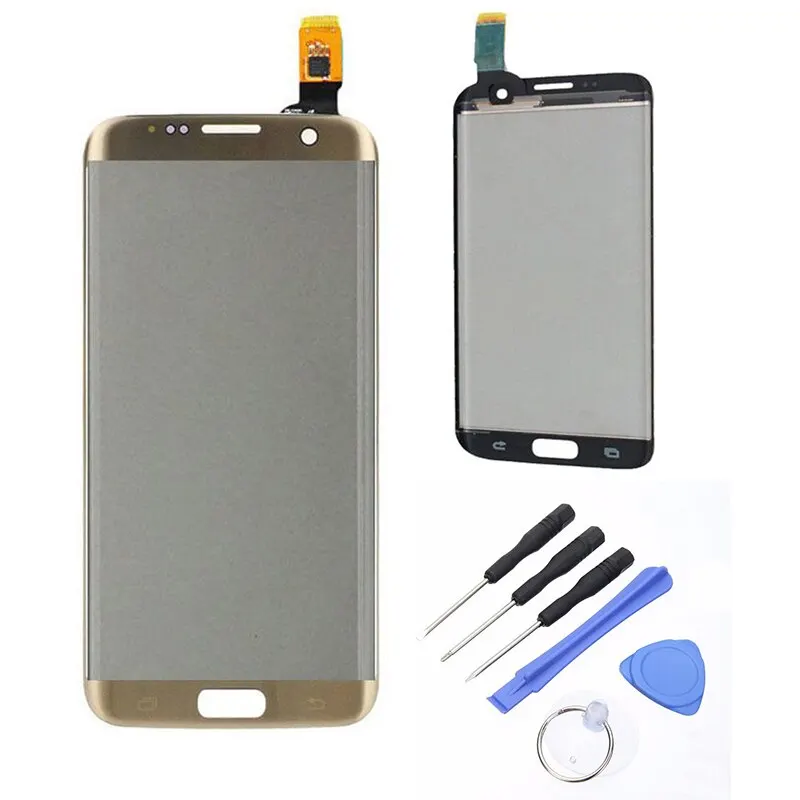 For Samsung Galaxy S7 Edge G935 Touch Screen Digitizer Replacement Cover+Tools