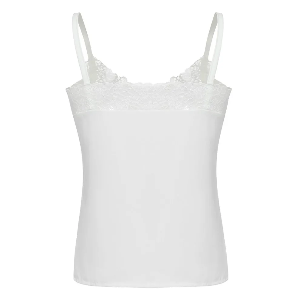 women Top майка женская Strappy V Neck Lace Sexy Vest Tops Backless Cami Party Blouse Camisole underwear women tank top 30X
