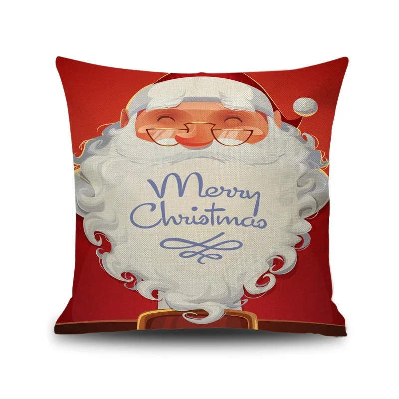 New Christmas Pillowcase Home Sofa Car Back cushion pillow case christmas pillow pillow cover