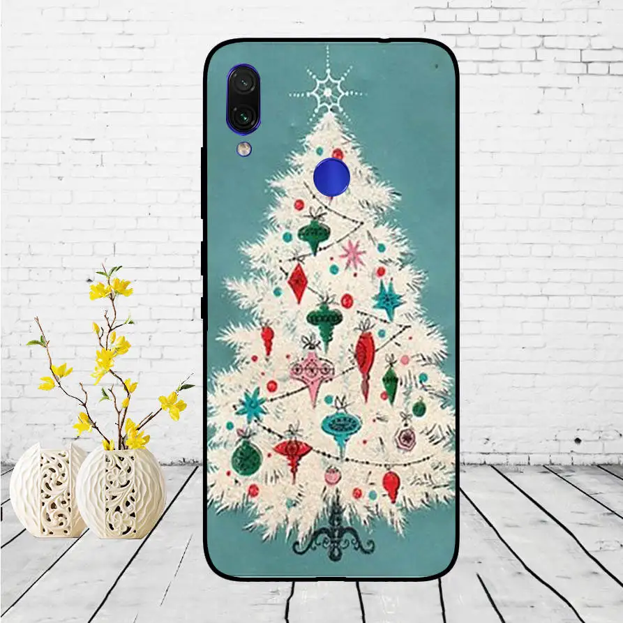 Untuk Xiaomi Redmi Note 7 Hitam Case Silikon Lembut Funda untuk Xiaomi Redmi Catatan 7 Hitam TPU Case Pelindung 6.3 