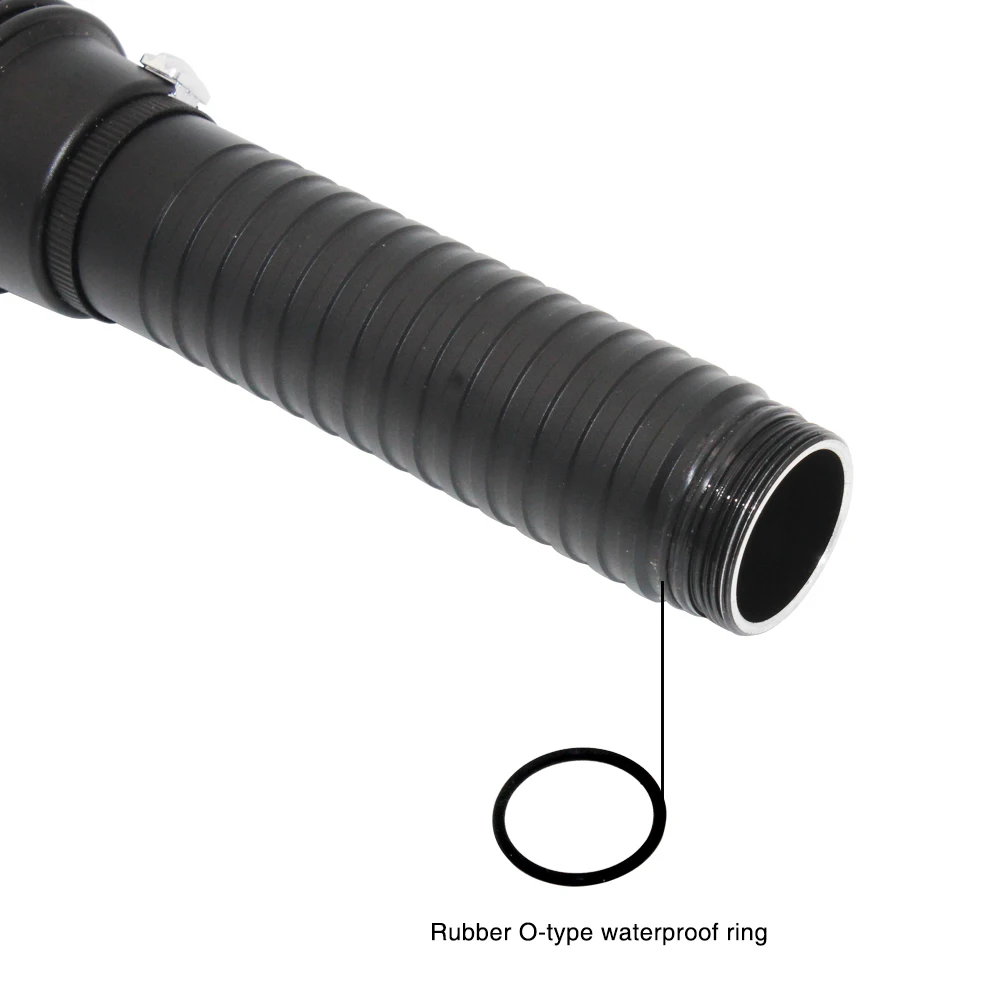 XHP70 LED Diving Flashlight Waterproof Rubber O Ring Silicone Ring Seals Durable Lubricated Oring 4pcs/pack