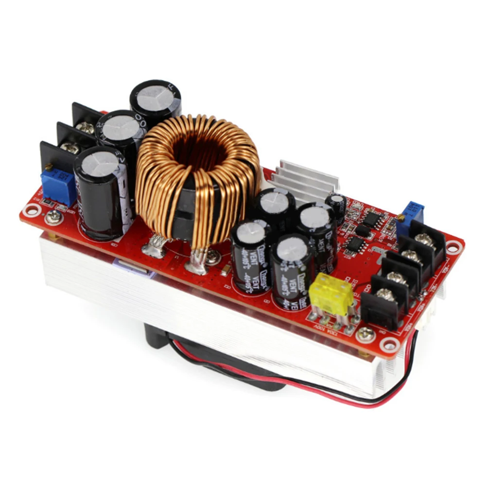1500W 30A DC 10V 60V 12V 90V шаг вверх Питание Регулируемый Модуль|Регуляторы