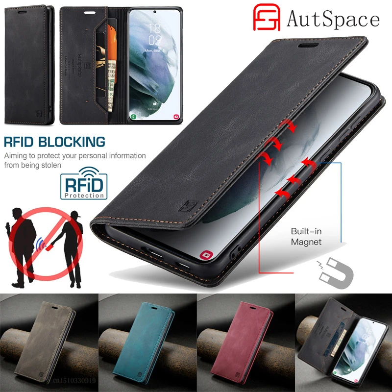 Magnetic Flip Leather Case For Samsung Galaxy S21 Plus S20 FE S10 S9 S8 Note 20 Ultra A42 A21S A51 Wallet Card Cover Coque Etui | Мобильные