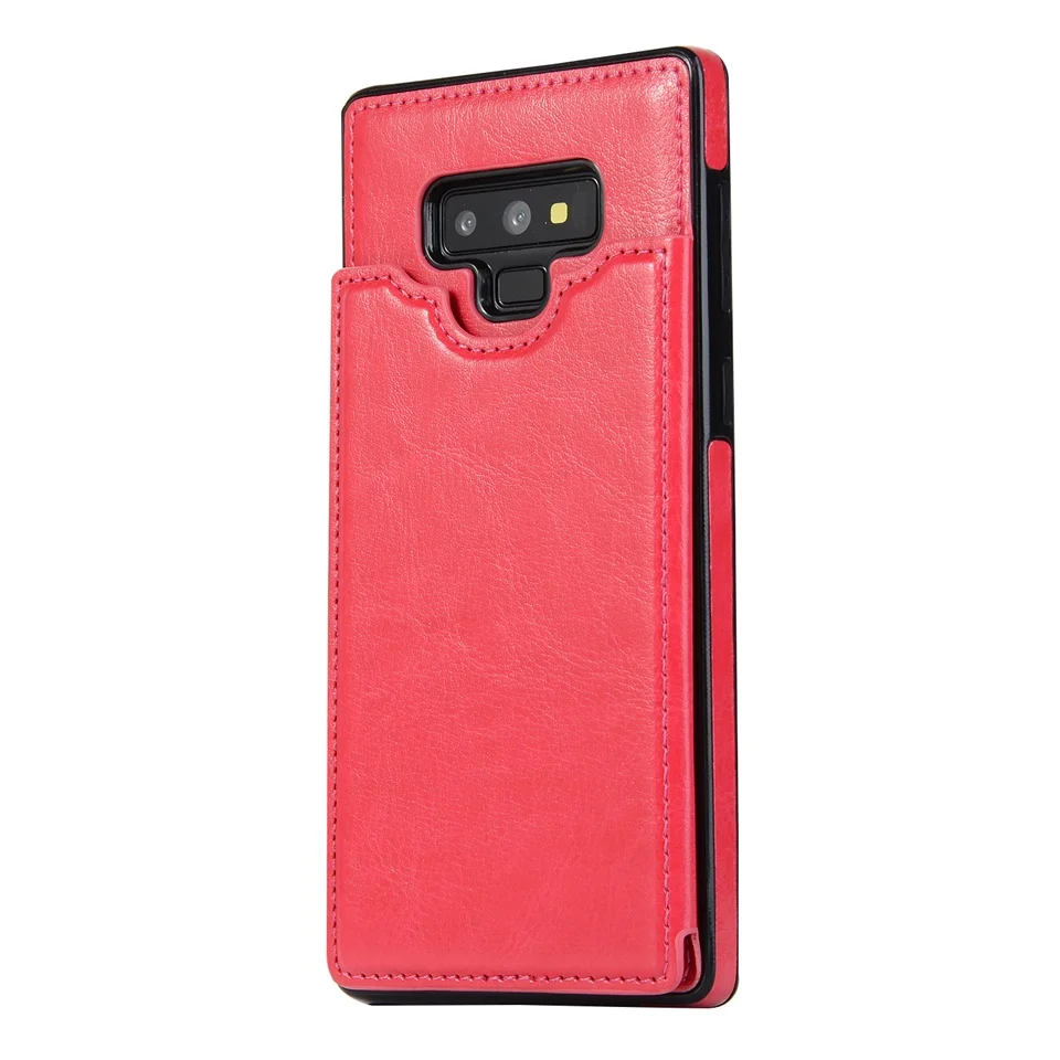 Кожаный чехол для Samsung S8 S9 S10 Plus S7 Edge Note8 9 10Pro, держатель для карт huawei P30 mate 20 Lite Pro, чехол-кошелек с подставкой