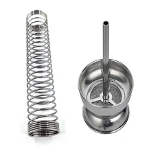 Stainless Steel Material 110mm Nargile Hookah Hose Spring For Shisha Bowl Narguile Hookah Charcoal Shelf Chicha Accessories