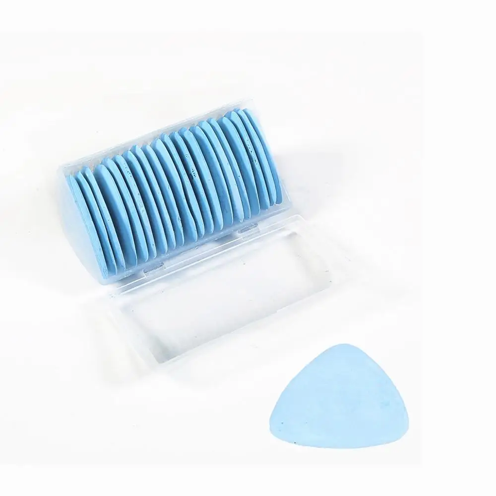 20pcs Blue Красочные стираемые ткани портновский мелок ткань пэчворк маркер одежда узор DIY швейный инструмент рукоделие аксессуары - Цвет: 20pcs Blue