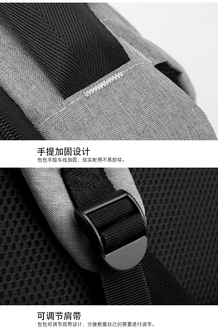 PUI мужской TIUA модный мужской бизнес рюкзак для ноутбука с защитой от кражи, большой многофункциональный рюкзак для путешествий, сумки