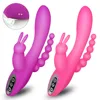 G-Spot Rabbit Vibrator 3 In 1 Vibrating Dildo Sex Toys for women 10 Speeds Clitoris Stimulator Female Masturbator Adults Toys 1