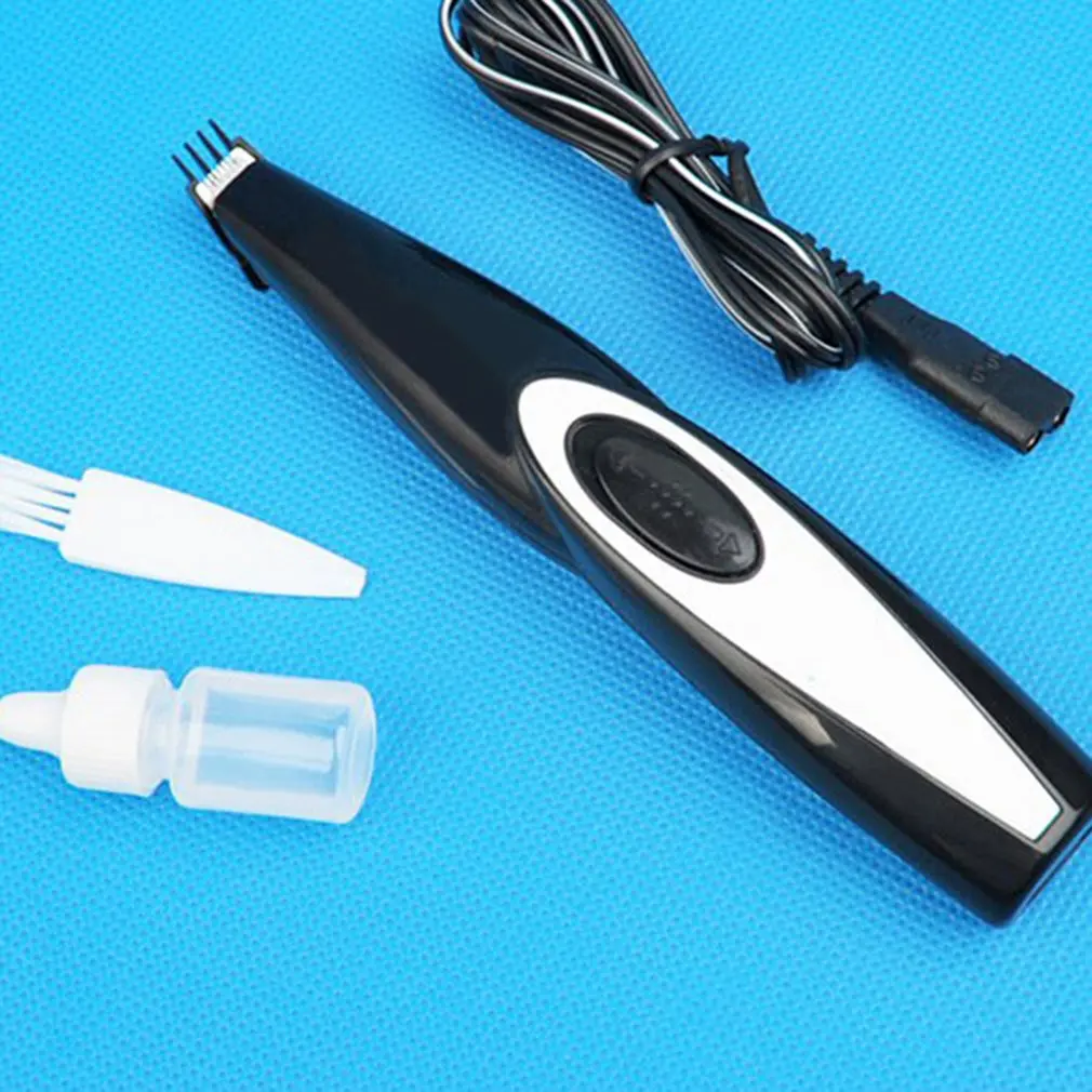 USB перезаряжаемая собака кошка триммер для ног инструмент для ухода за домашними животными Мини электрическая машинка для стрижки волос станок для бритья встроенный batt