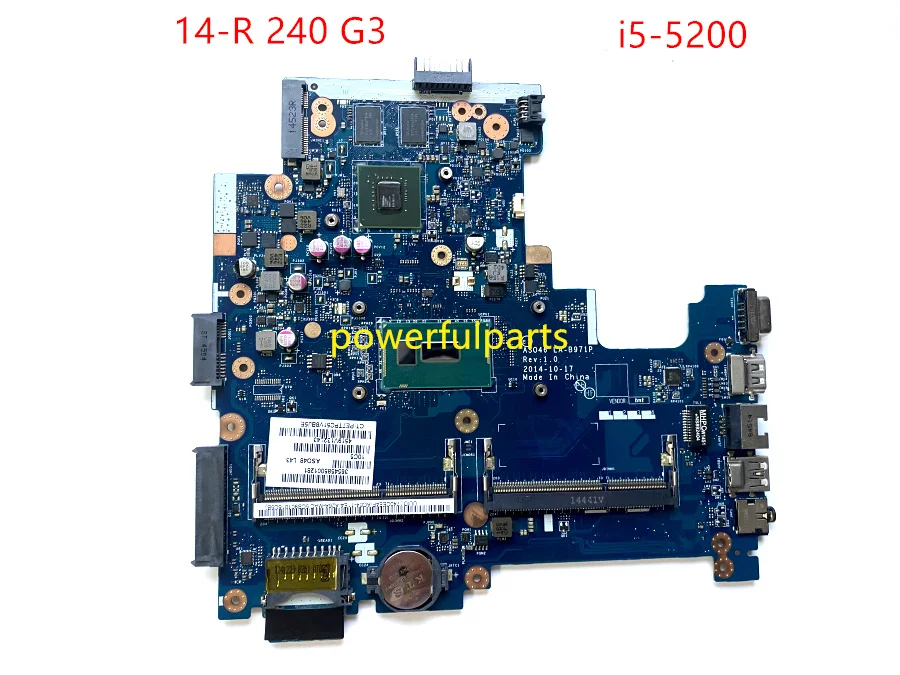 Материнская плата 100% G3 для hp 14-R системная со стандартным процессором и графикой