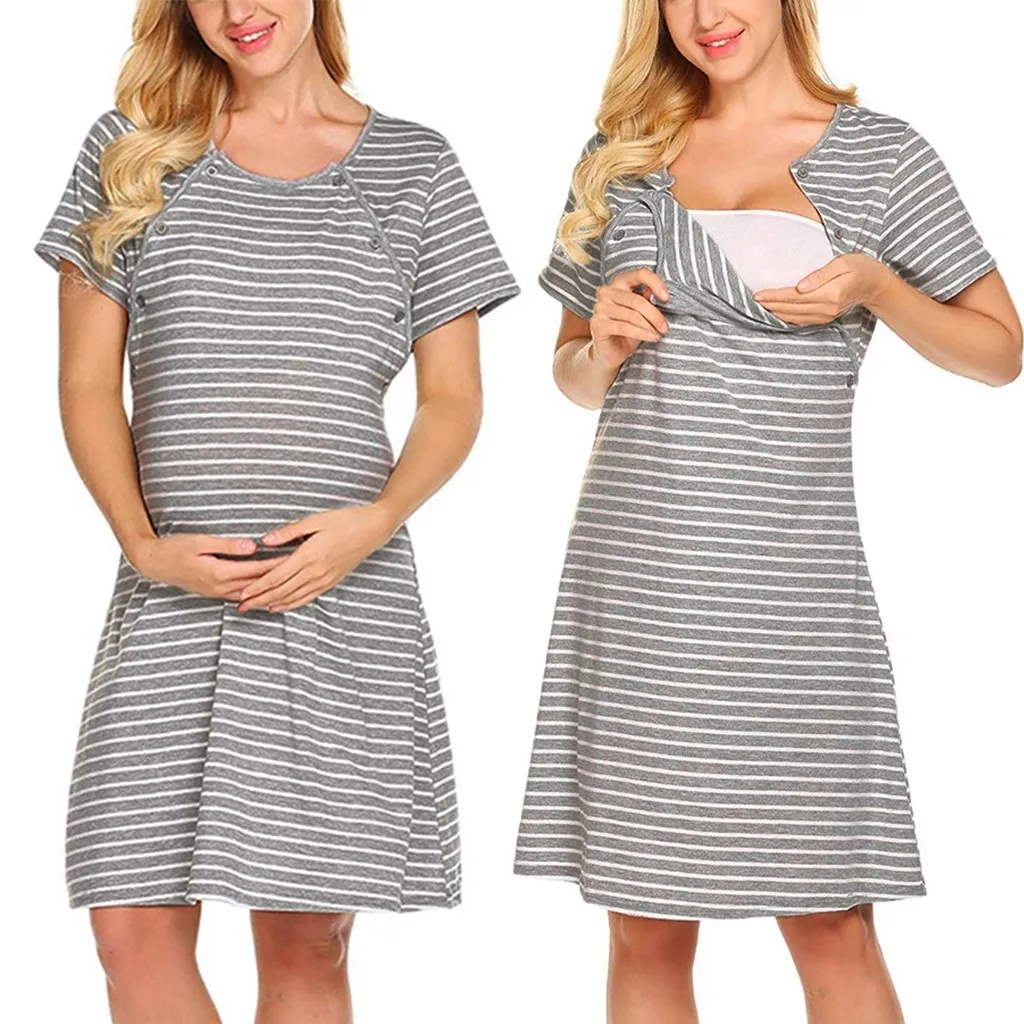 casual breastfeeding dresses