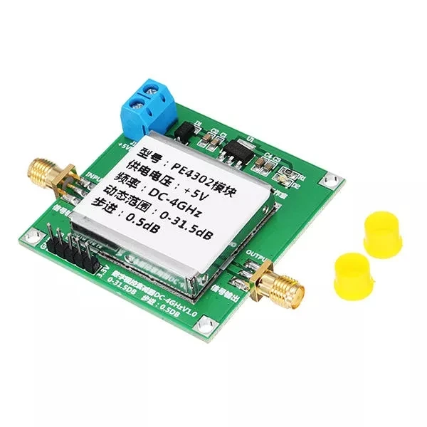 Pe4302 Digital Rf Step Attenuator Module Dc 4ghz 0 31 5db 0 5db High Linearity Replacement Parts Accessories Aliexpress