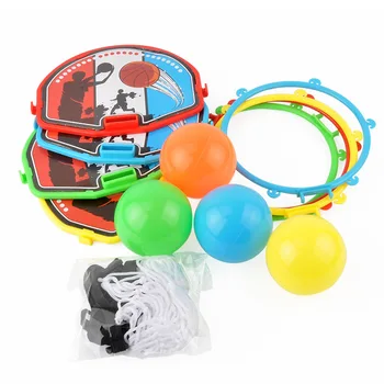 

Kids Shooting Game Sets Mini Basketball Shooting Game Head-mounted Child Toy 4 Presonns Interactive Toy