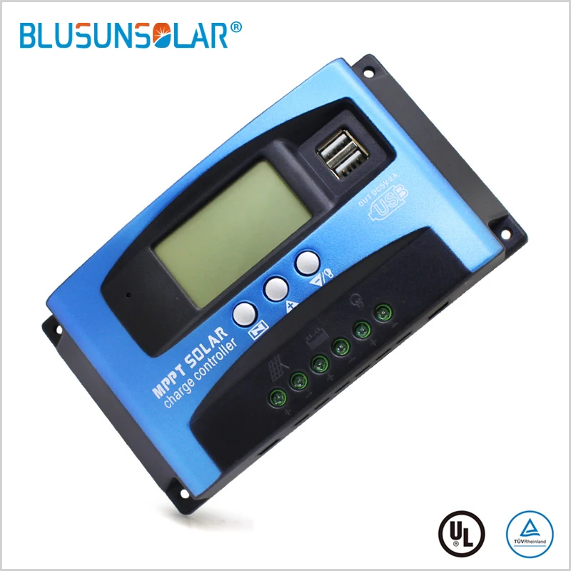 1 stücke Solar Ladegerät Controller MPPT 100A 60A 30A 12V 24V Battey Ladegerät LCD Dual USB Solar Panel regelmäßige für max 50A PV eingang 1 stücke Solar Ladegerät Controller MPPT 100A 60A 30A 12V 24V Battey Ladegerät LCD Dual USB Solar Panel regelmäßige für max 50A PV eingang