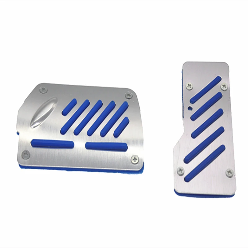 Universal Aluminum Automatic Manual Transmission 2 pcs OR 3 pcs Non-Slip Car Brake Clutch Pedal Cover Set Kit Pedali car styling,car accessories,car pedals,pedal cover