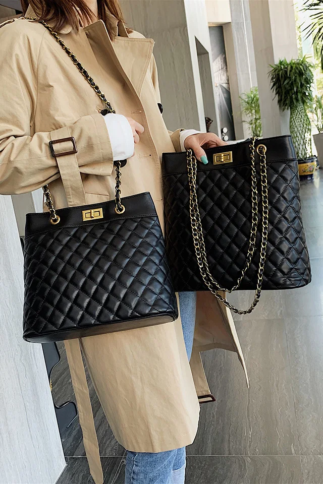 Роскошные сумки женские сумки дизайнерские решетки сумки через плечо модные большие сумки через плечо для женщин каналов дамская сумочка