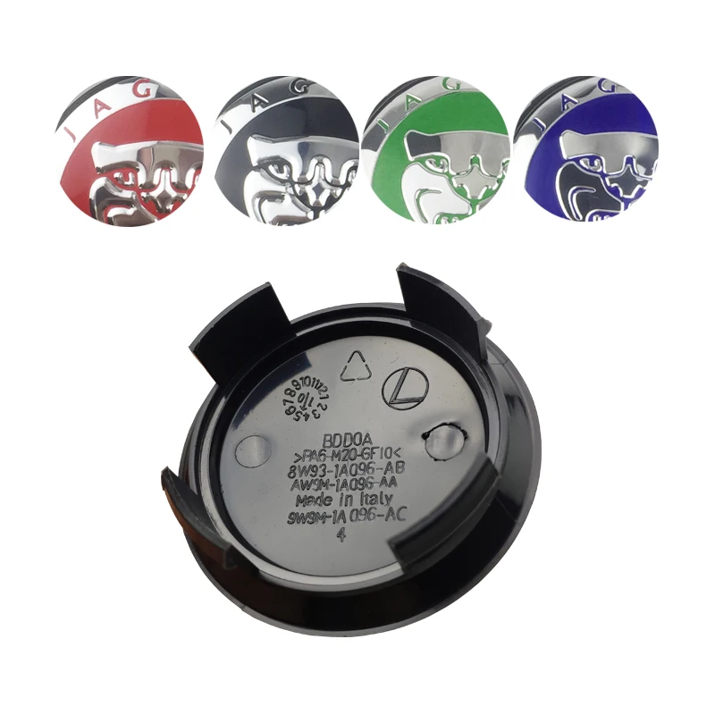 4pcs OEM quality XJ 58mm Wheel cap Center Covers Hub Caps Emblem for