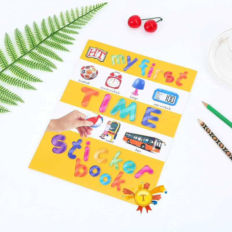 

Sticker Books for Scene Scene of Early Childhood Education English Cognitive Enlightenment book