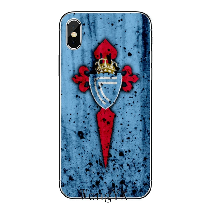 Для iPhone XR X XS Max 8 7 6s 6 plus SE 5s 5c 5 iPod Touch испанский футбольный клуб celta de vigo аксессуары чехол для телефона - Цвет: celta-de-vigo-A-03