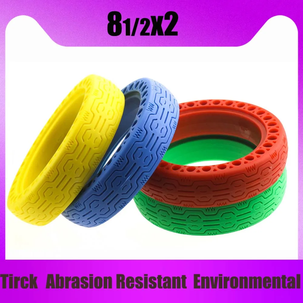 For Xiaomi M365 Electric Scooter Tires Honeycomb Hollow Anti Puncture 8 Inch 8.5x2 Wheel Tyre | Автомобили и мотоциклы