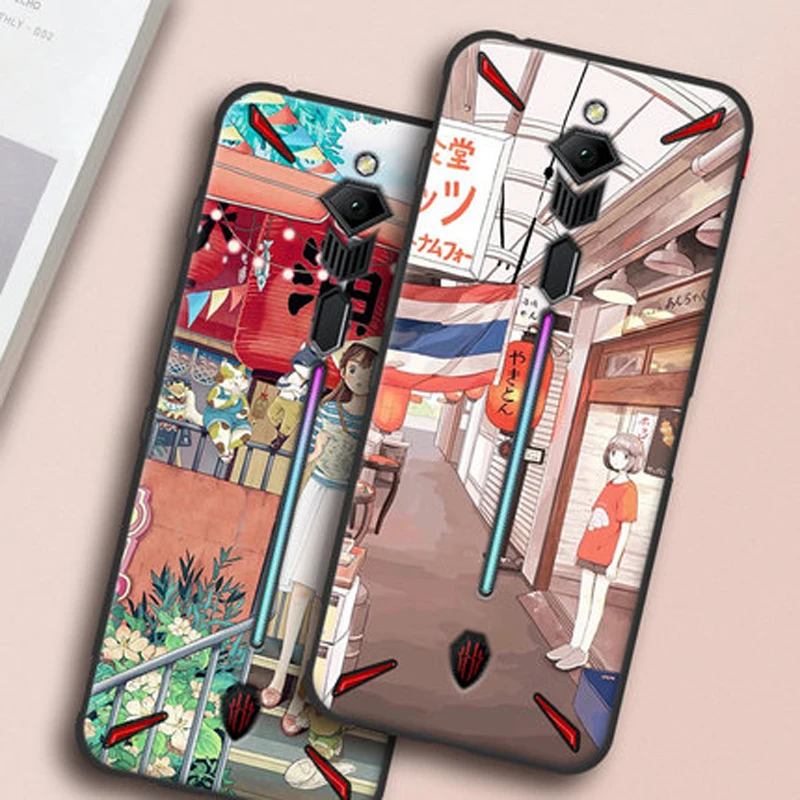 Для zte Nubia Red Magic 3s Чехол Magic3s Мягкий Силиконовый ТПУ задняя крышка для zte Nubia Red Magic 3s Чехол 6,65 ''чехол для телефона