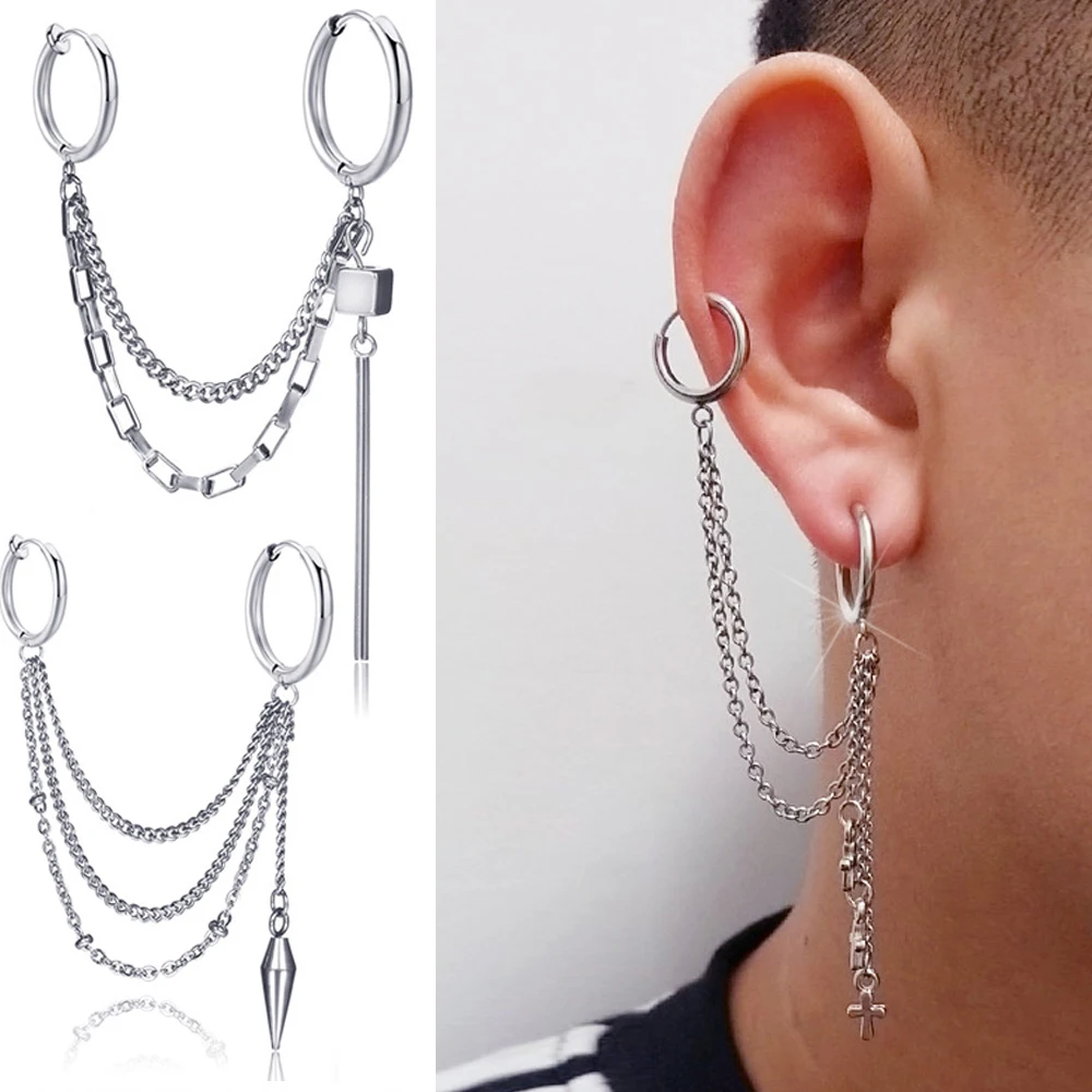 

Original unique Mens single Spike stainless steel earring,guys jewellery,accessory, hipster, grunge style, punk, earrings boys