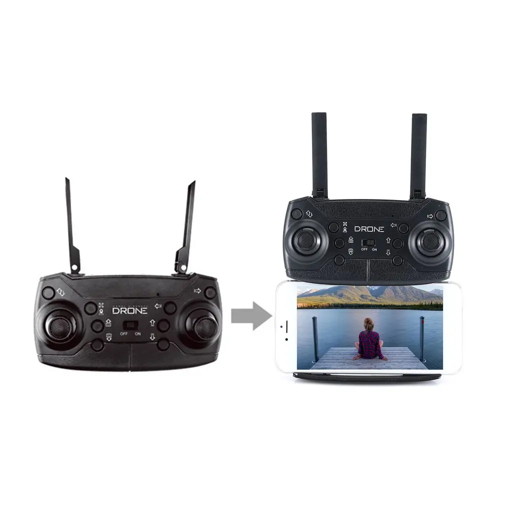 ZD5-G складной Радиоуправляемый Дрон с 720 P/1080 P/4 K wifi оптическим потоком, двойная камера FPV RC вертолет, модель самолета, игрушки, умный контроль