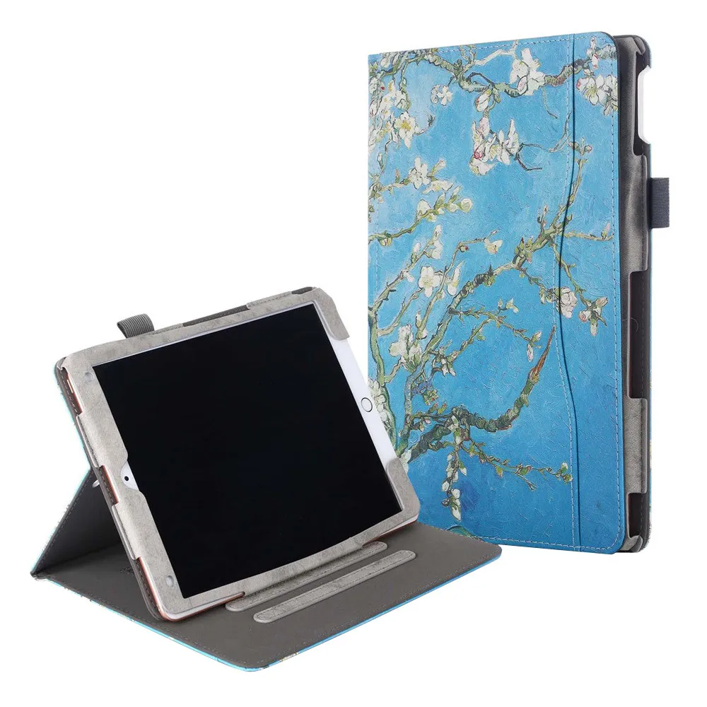 OMESHIN для iPad 10,2/Air3/Pro 10,5 Вт/спящий узор Кожаный чехол-бумажник с подставкой Чехол для настольной подставки защитный чехол