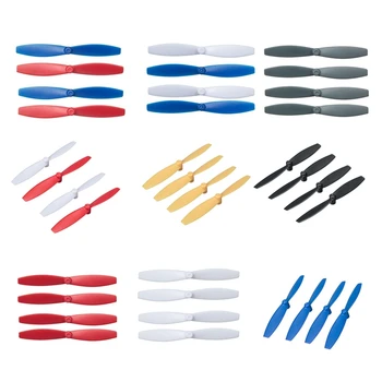 

4PCS Propellers Props Replacement Blade for Parrot Mini Drones Rolling Spider Color:2X White+2X Blue