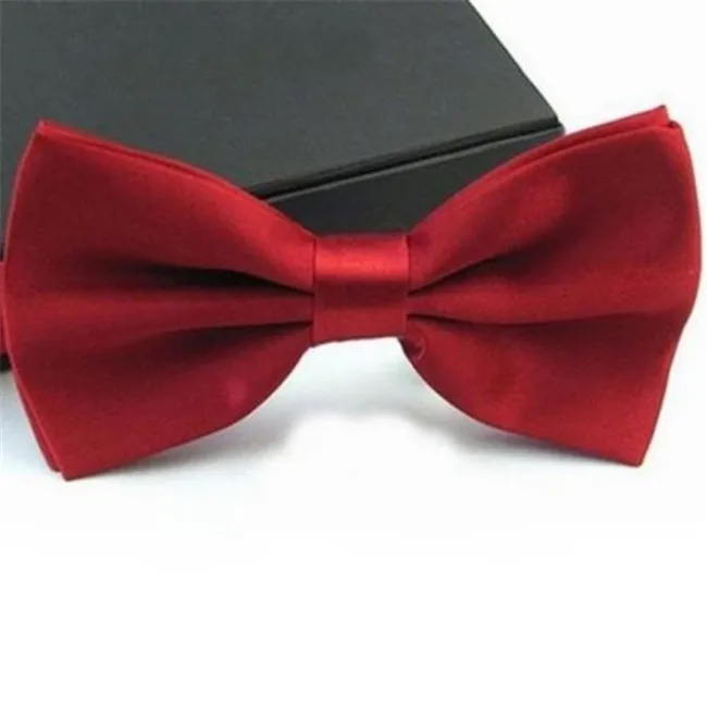 Галстук-бабочка мужской классический свадебный галстук-бабочка для рождественской вечеринки мужской модный галстук мужской аксессуар 28 цветов регулируемые официальные Галстуки - Цвет: Red