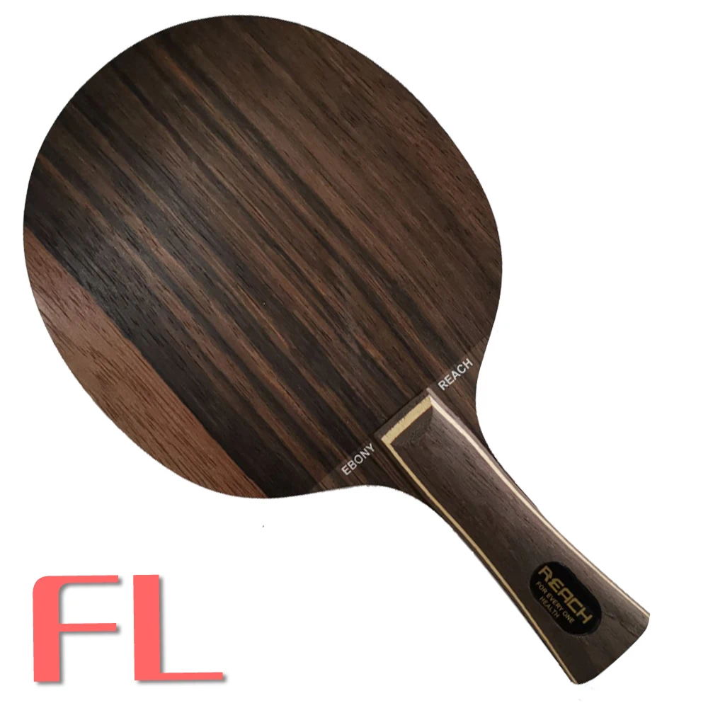 FL long handle Reach Ebony-5 Ebony5 средний-быстрый настольный теннис лезвие для ракетки PingPong - Цвет: FL long handle