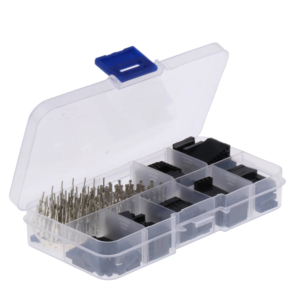310pcs Wire Jumper Pin Header Connector Kit and Male/Female Crimp Pins Set