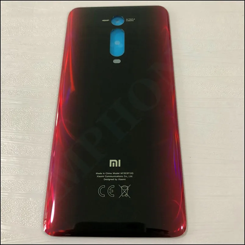 Чехол для Xiao mi Red mi K20/K20 Pro, задняя крышка для Xiaomi mi 9 T/9 T Pro, 3D чехол из закаленного стекла для телефона - Цвет: Red