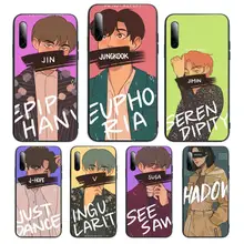 pepakomi Bts Perfect black Phone Case For Samsung S note S10E 6 7 8 9 10 20 plus edge lite Cover Fundas Coque