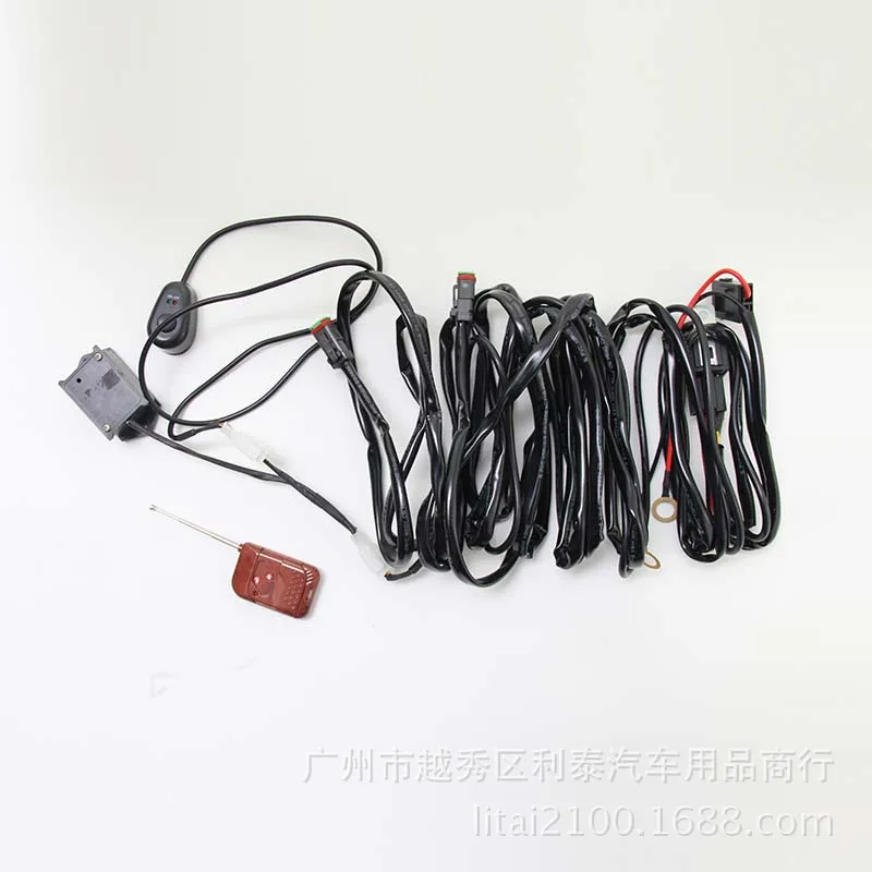 

LED Strip Lights Only Remote Control with Switch Line Group LED Working Light Hid Work Light Spotlights Switch Line Group