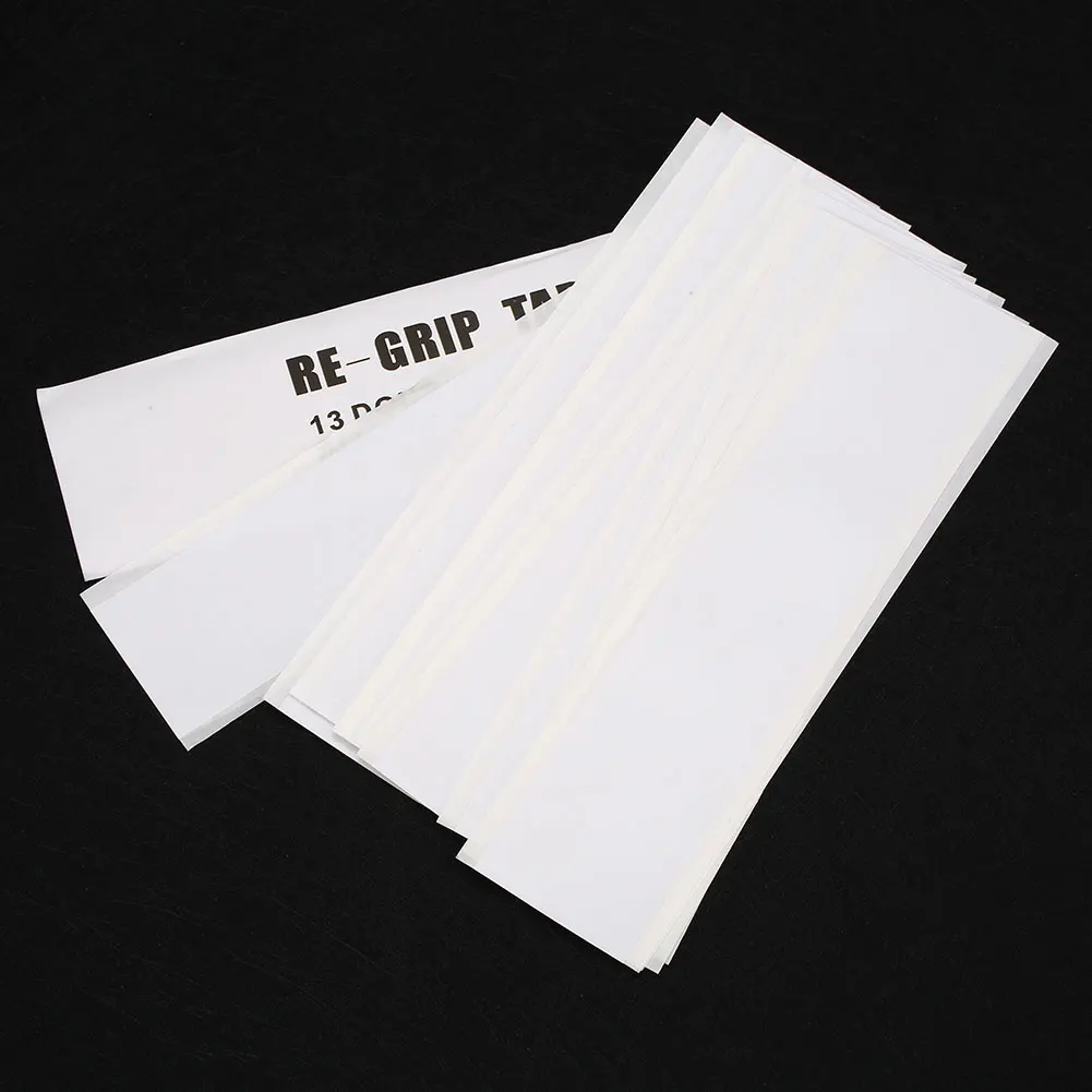 13Pcs Double Sided Club Tape Strips Strong Adhesiveness For Golf Grip Set