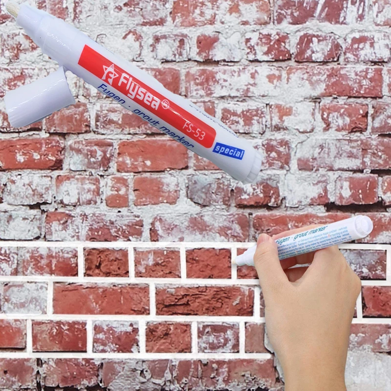Color Pen White Tile Refill Grout Tool Tile Gap Repair Paint Bathroom