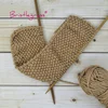BRISTLEGRASS Acrylic Crochet Wool Yarn 50g Pom-poms Milk Cotton Hand Knitting Threads Baby Sweater Scarf Fabric Needlework Craft 3