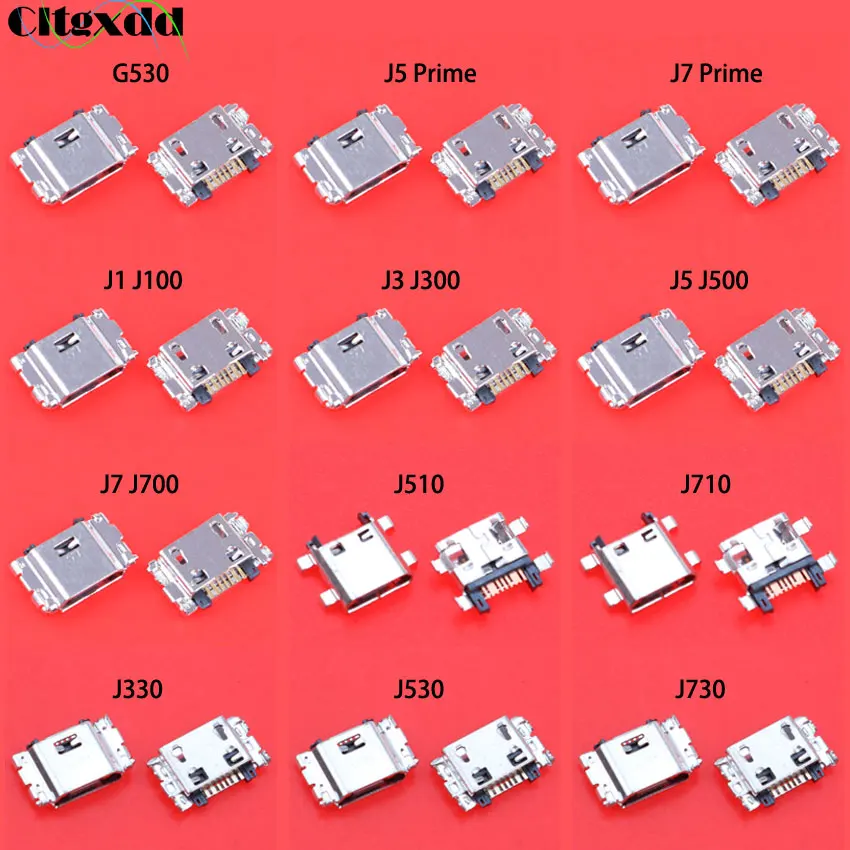 

Cltgxdd 1PCS Micro USB Jack Connector Charging Port For Samsung Galaxy G530 J5Prime J7Prime J1 J3 J5 J7 J510 J710 J330 J530 J730