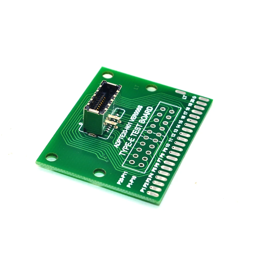 Мужского и женского пола TYPE E Тесты PCB универсальная доска с USB 3 1 Порты разъёмы 43*33